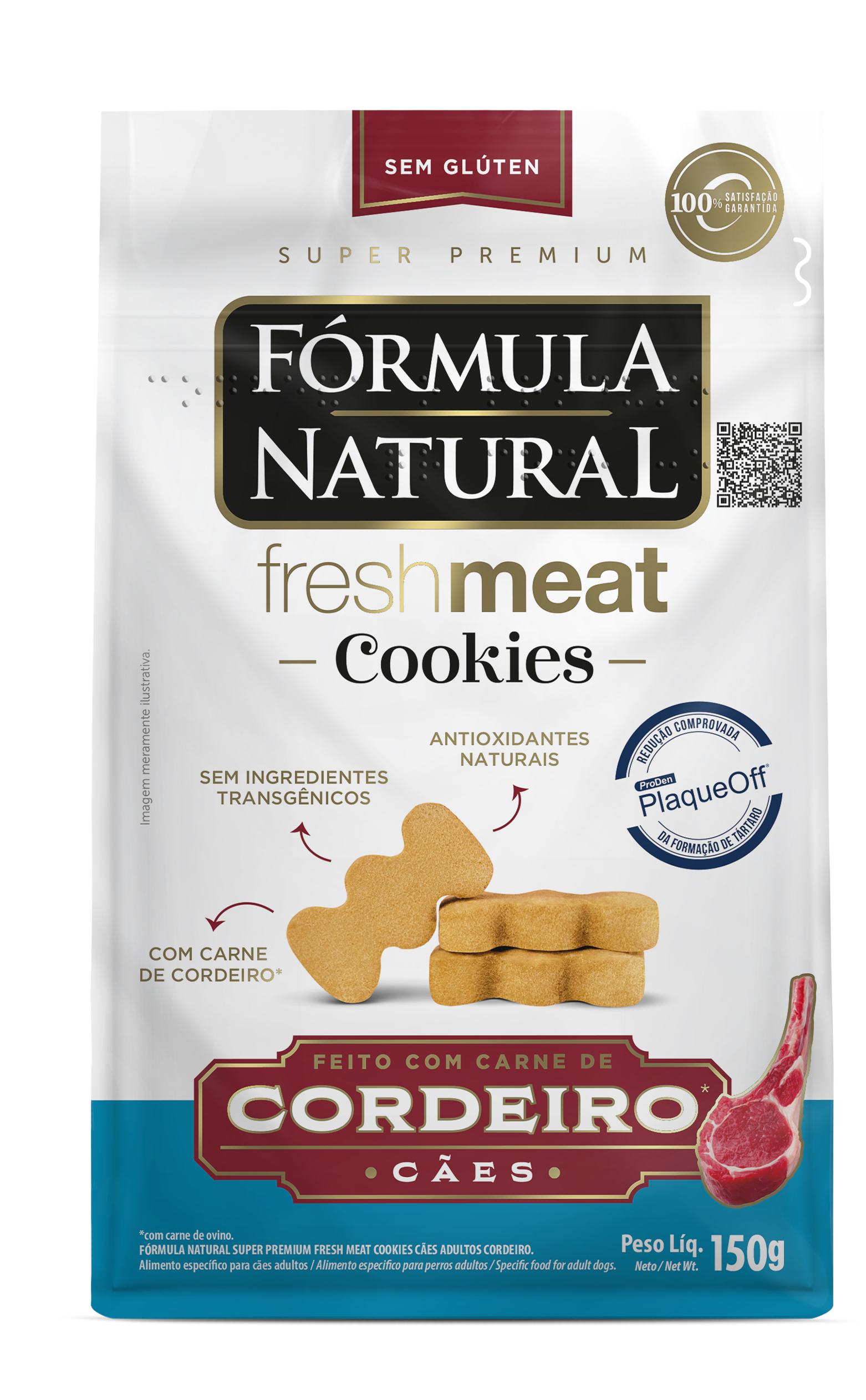 Fórmula Natural Super Premium Fresh Meat Cookies Cães Adultos