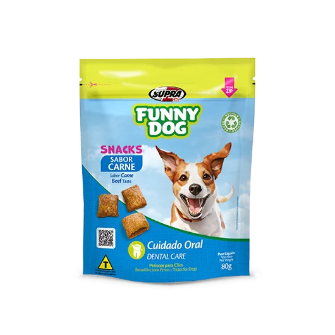Petisco para Cães Funny Dog Snacks Frango 80gr