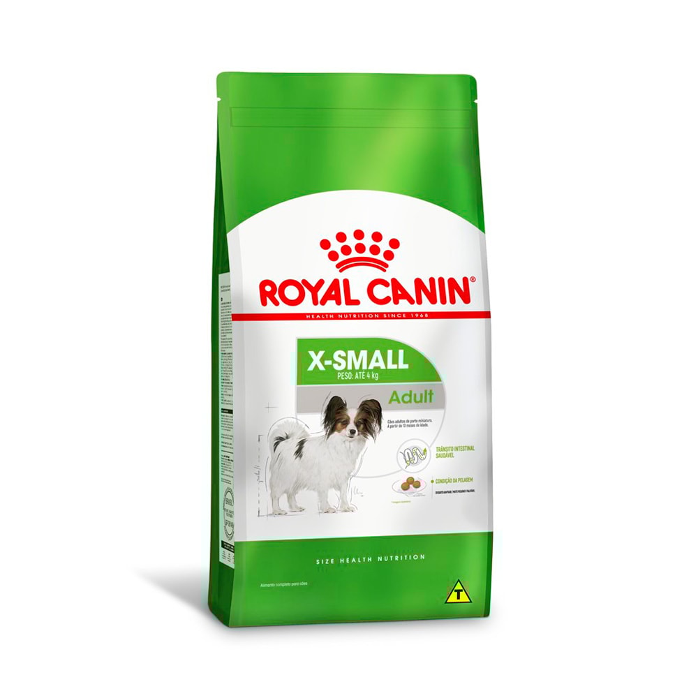Ração Royal Canin X-Small Para Cães Adultos Porte Mini 2,5kg